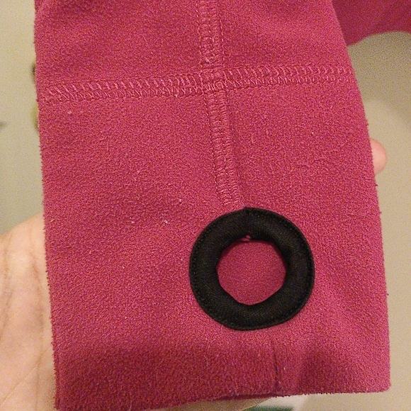 The North Face Pink Fleece Zip Up Sweater - Picture 11 of 14